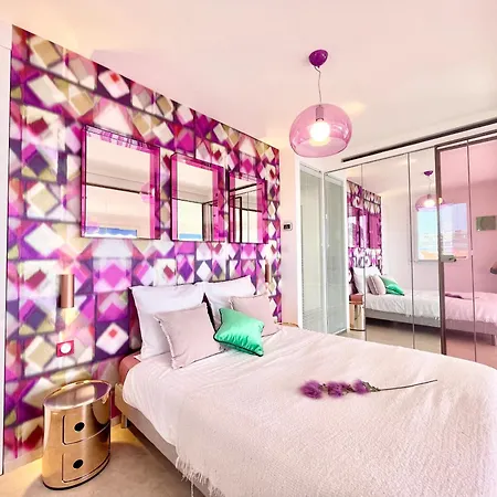 Royal Pink - Design - Vue De Reve - Parking Gratuit Cannes